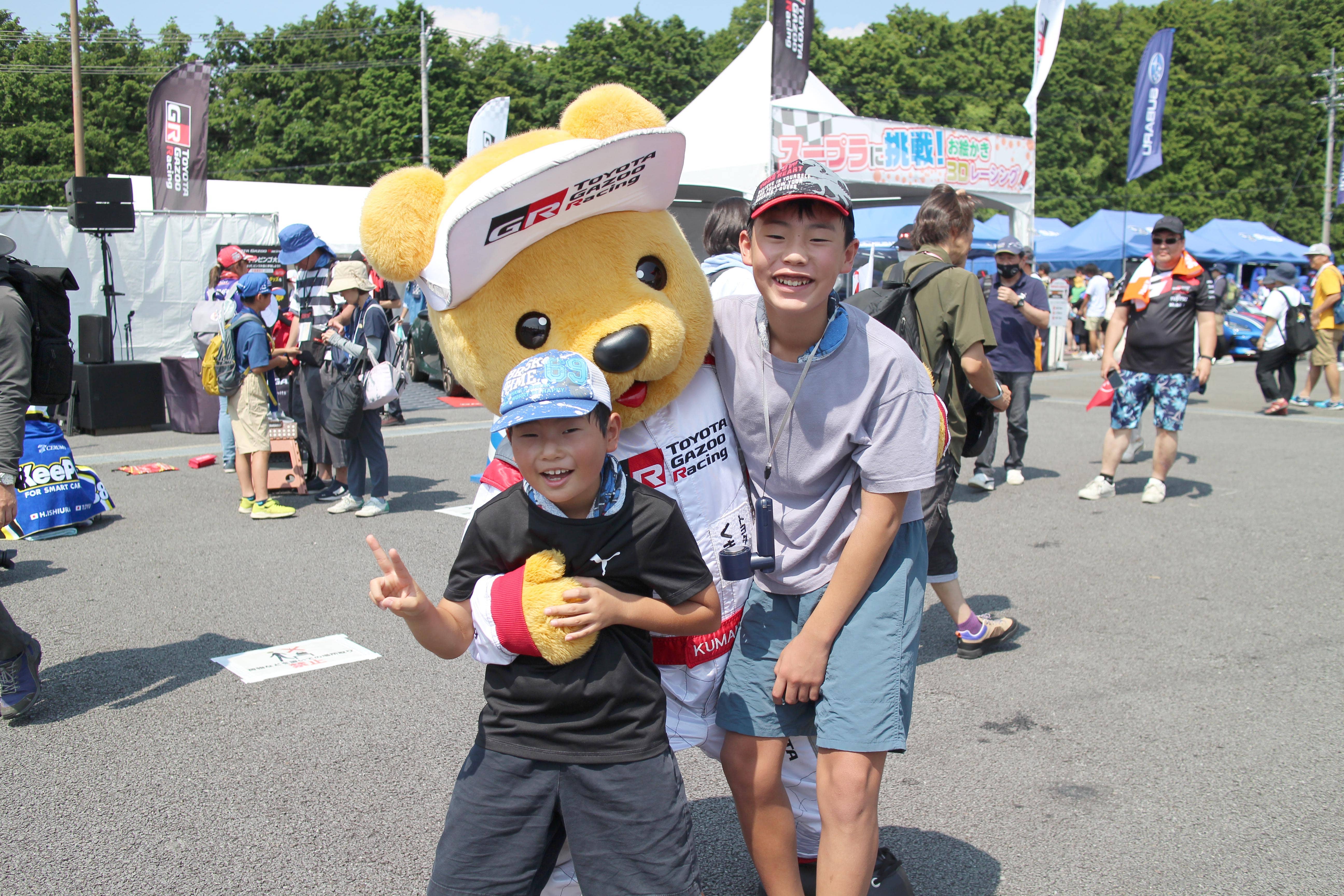 トヨタ くま吉 @ SUPER GT 2024年 第4戦 富士