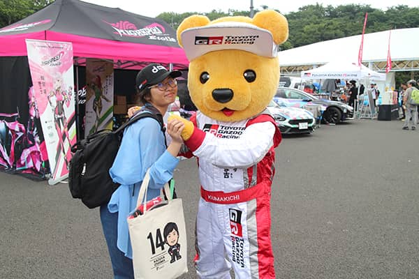 トヨタ くま吉 @ スーパーフォーミュラ 2024年 第4戦 富士