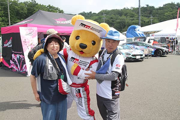 トヨタ くま吉 @ スーパーフォーミュラ 2024年 第4戦 富士