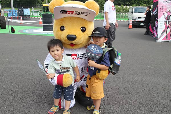 トヨタ くま吉 @ スーパーフォーミュラ 2024年 第4戦 富士