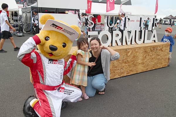 トヨタ くま吉 @ スーパーフォーミュラ 2024年 第4戦 富士