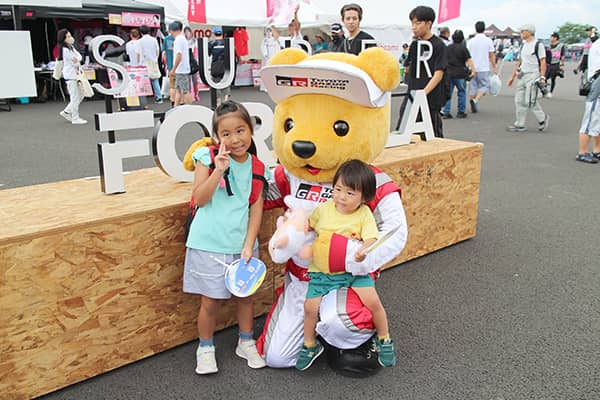 トヨタ くま吉 @ スーパーフォーミュラ 2024年 第4戦 富士