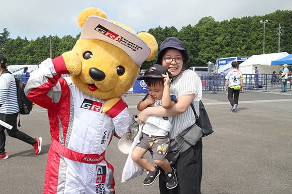 トヨタ くま吉 @ スーパーフォーミュラ 2024年 第4戦 富士