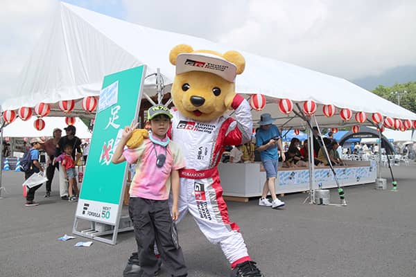 トヨタ くま吉 @ スーパーフォーミュラ 2024年 第4戦 富士