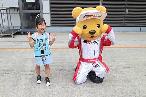 トヨタ くま吉 @ スーパーフォーミュラ 2024年 第4戦 富士