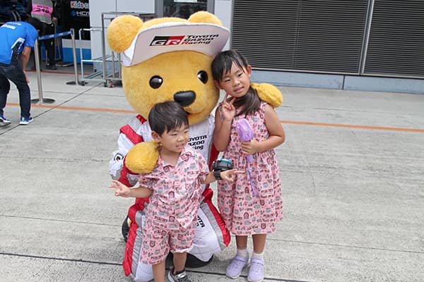 トヨタ くま吉 @ スーパーフォーミュラ 2024年 第4戦 富士