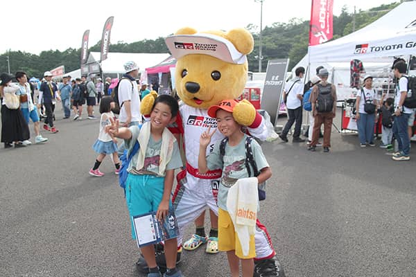 トヨタ くま吉 @ スーパーフォーミュラ 2024年 第4戦 富士