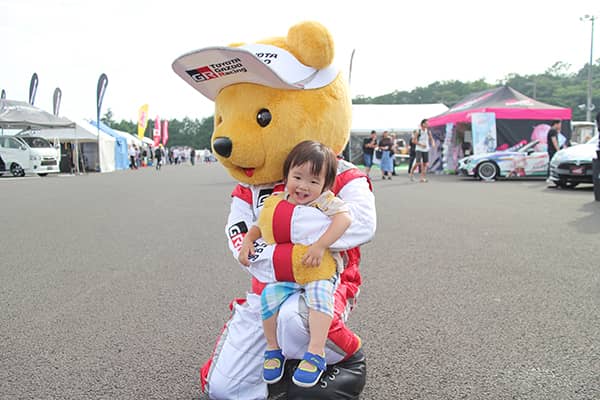 トヨタ くま吉 @ スーパーフォーミュラ 2024年 第4戦 富士