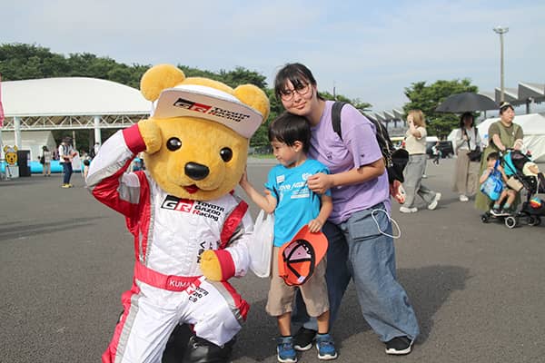 トヨタ くま吉 @ スーパーフォーミュラ 2024年 第4戦 富士