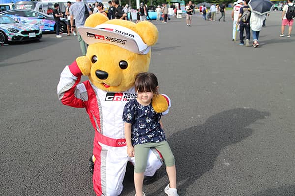 トヨタ くま吉 @ スーパーフォーミュラ 2024年 第4戦 富士