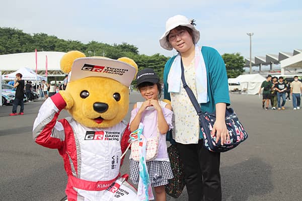 トヨタ くま吉 @ スーパーフォーミュラ 2024年 第4戦 富士