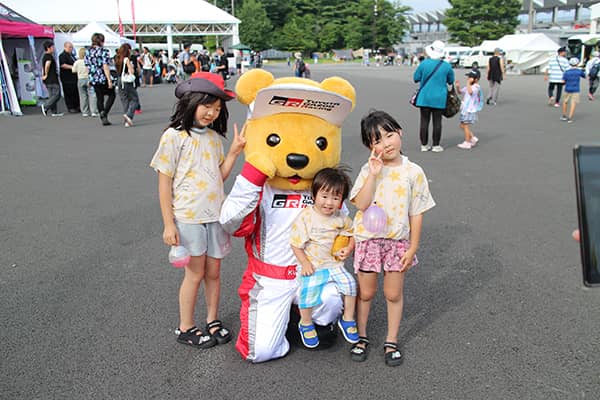 トヨタ くま吉 @ スーパーフォーミュラ 2024年 第4戦 富士