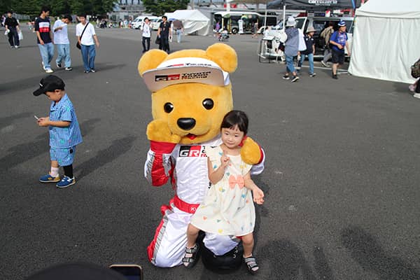 トヨタ くま吉 @ スーパーフォーミュラ 2024年 第4戦 富士