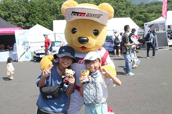 トヨタ くま吉 @ スーパーフォーミュラ 2024年 第4戦 富士