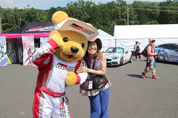 トヨタ くま吉 @ スーパーフォーミュラ 2024年 第4戦 富士