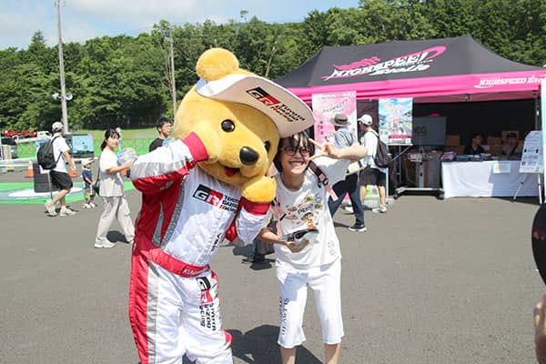 トヨタ くま吉 @ スーパーフォーミュラ 2024年 第4戦 富士