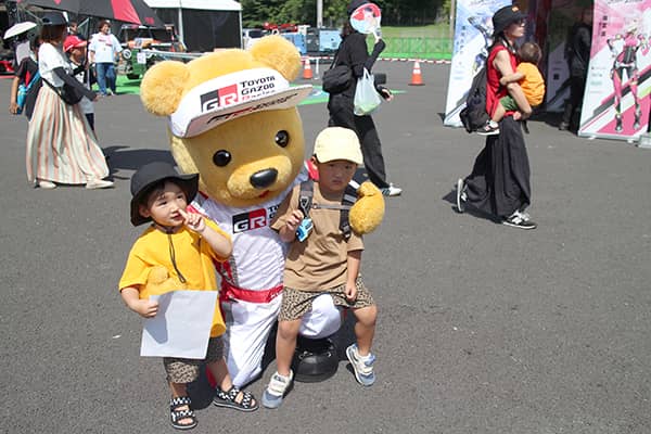 トヨタ くま吉 @ スーパーフォーミュラ 2024年 第4戦 富士