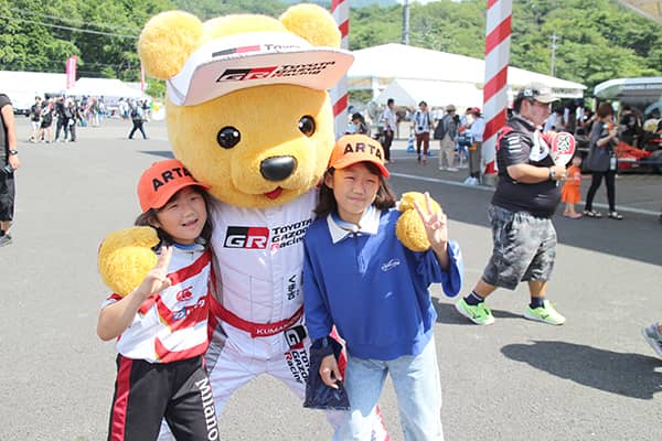 トヨタ くま吉 @ スーパーフォーミュラ 2024年 第4戦 富士