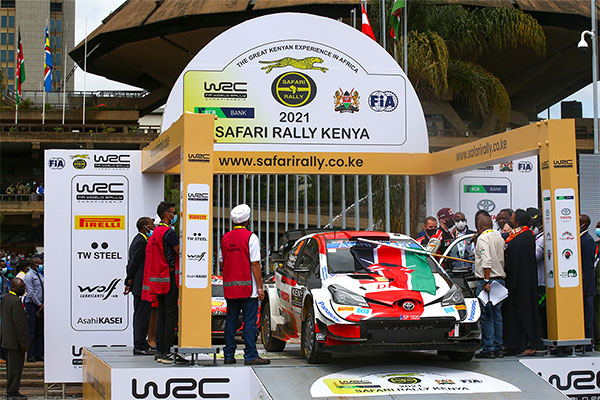 WRC 2021年 第6戦 サファリ・ラリー・ケニア フォト&ムービー DAY1